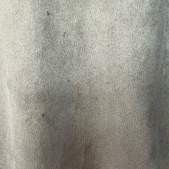 Blank NYC Gray Suede & Leather Drape Collar Jacket NWT Size Small - Picture 7 of 14